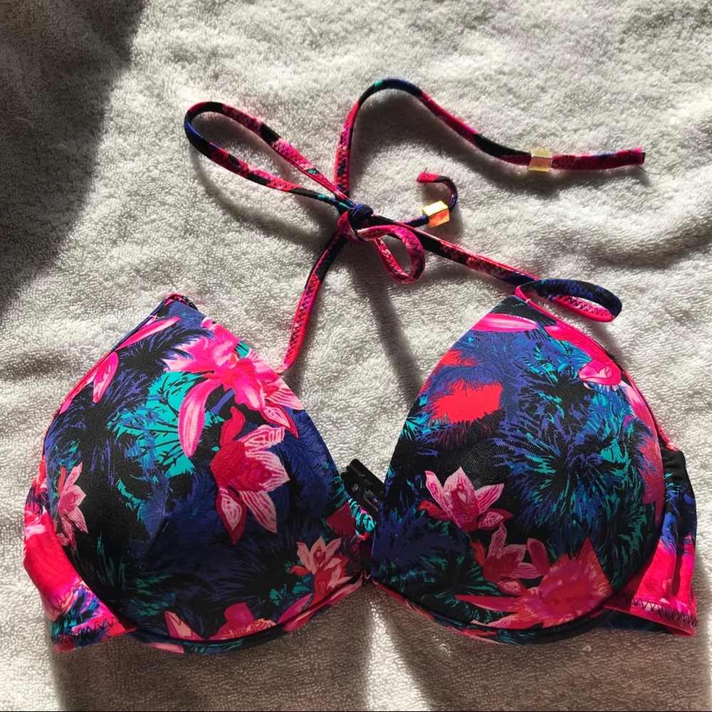 BODY floral bikini top
